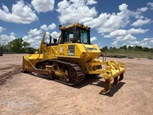 Used Komatsu Dozer in yard